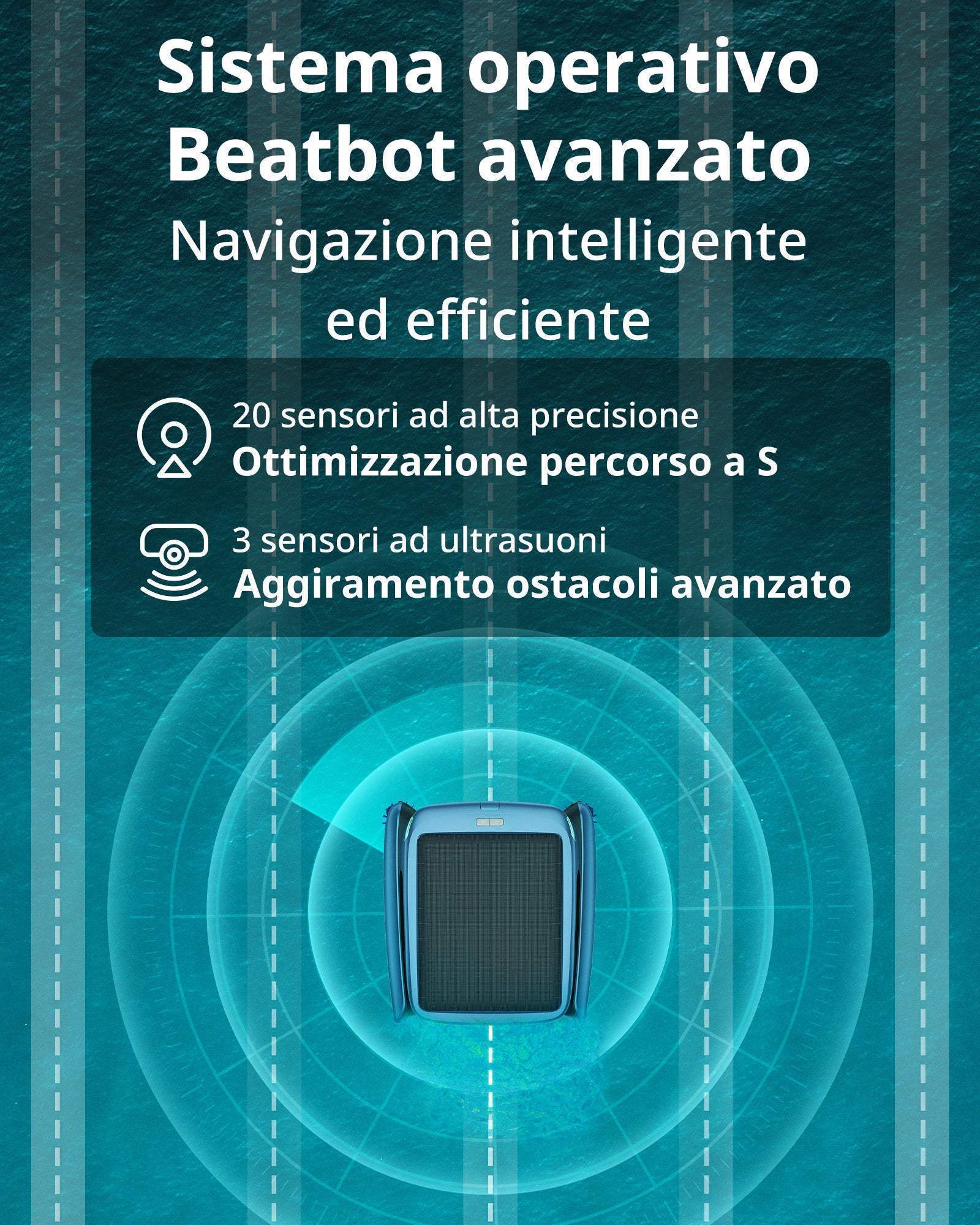 Skimmer per piscina robotizzato iSkim Ultra Beatbot - Beatbot-IT