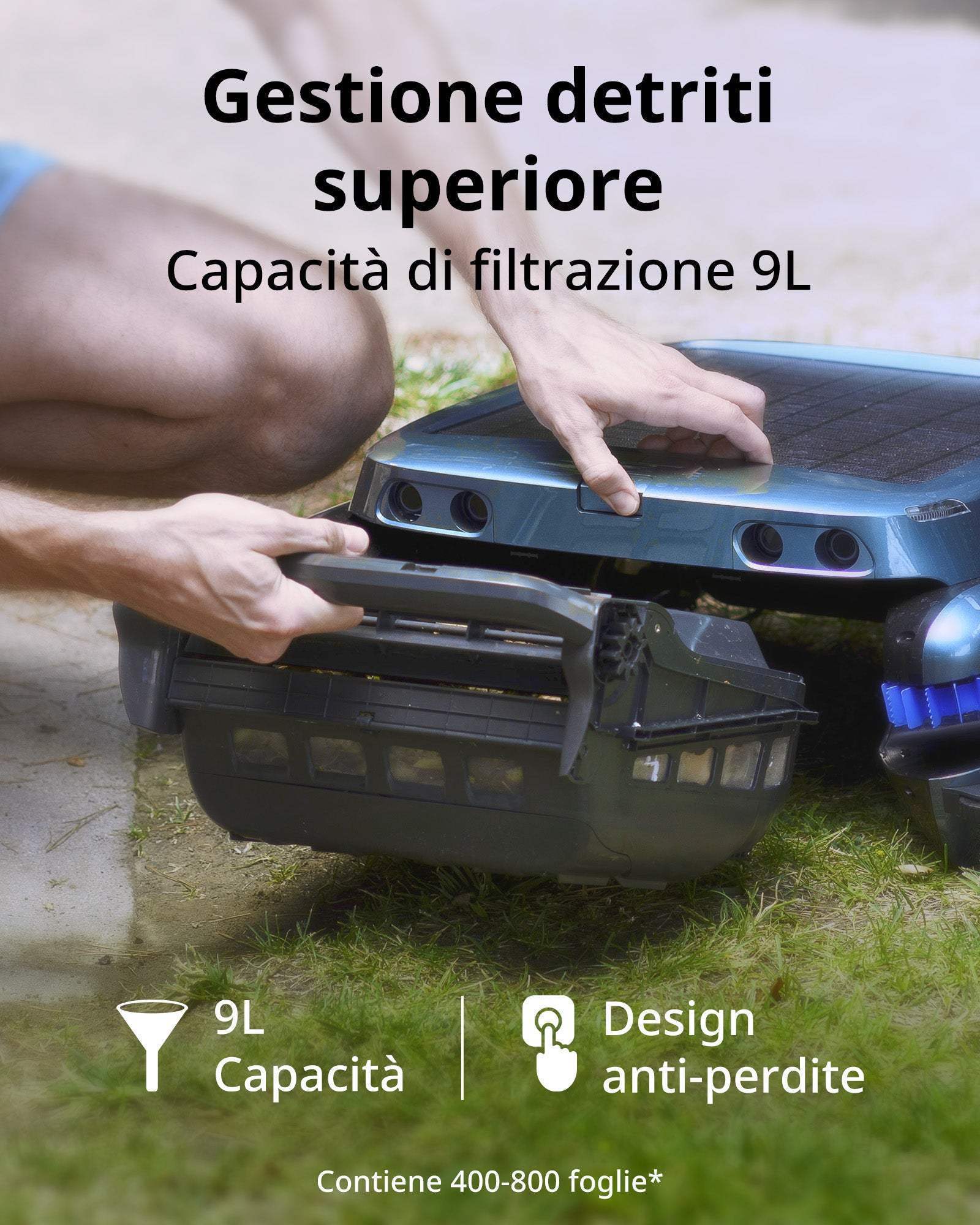 Skimmer per piscina robotizzato iSkim Ultra Beatbot - Beatbot-IT