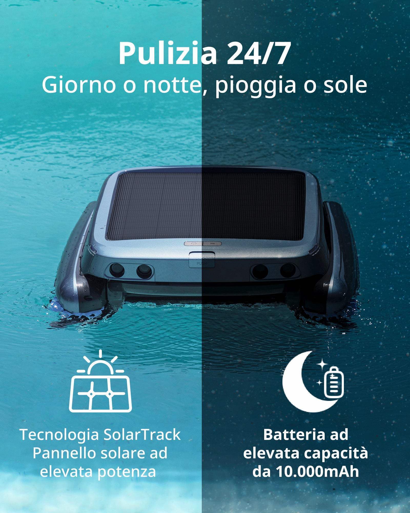 Skimmer per piscina robotizzato iSkim Ultra Beatbot - Beatbot-IT