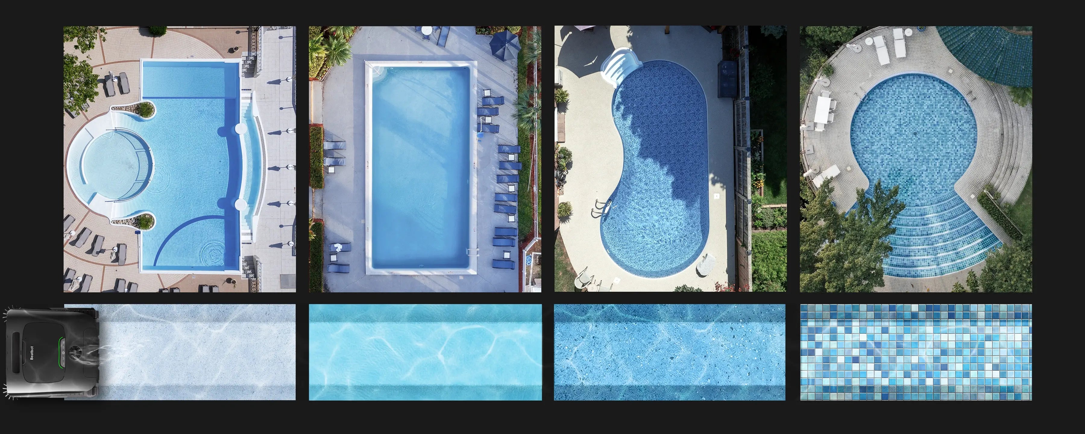 Compatibile con le piscine di ogni tipo.