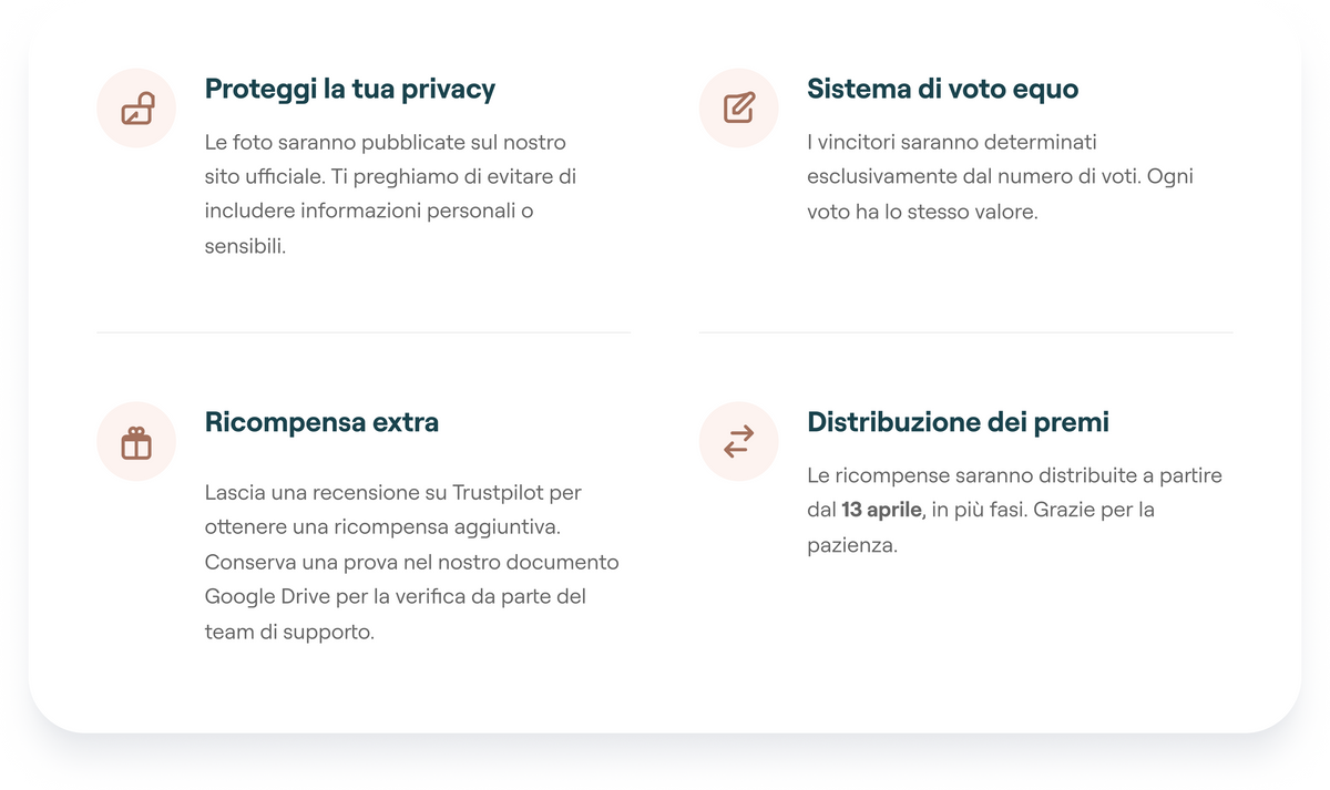 Promemoria amichevoli